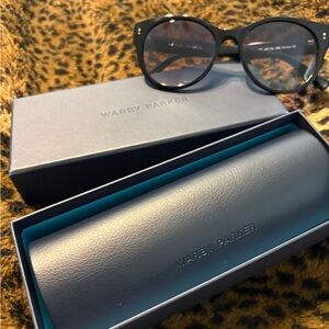 Warby Parker Black Cat-Eye Glasses